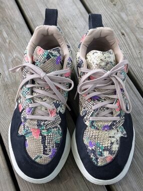 Adidas Originals Supercourt RX Floral Snakeskin Size 8 1/2